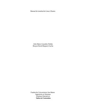 Manual Linux Ubuntu