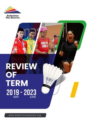 Review Of Term 2019-2023