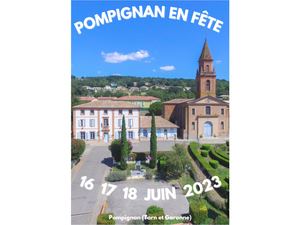 Programme Fête Pompignan 2023