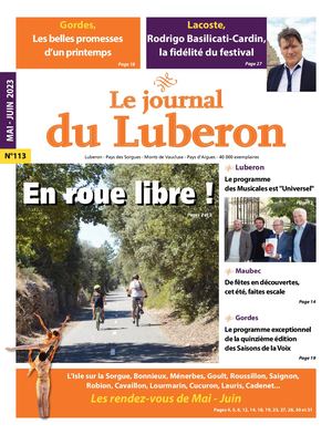 Le Journal du Luberon - Mai/juin 2023