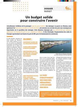 Le budget de la Communauté de communes - Magazine Seignanx #42