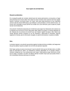 Anexo Caso Registro De Actividad Fisica