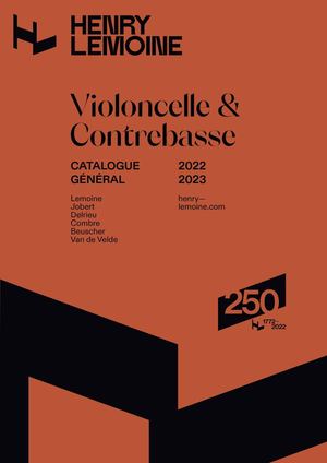 Catalogue violoncelle et contrebasse 2022-23