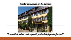 Scoala Gimnaziala nr. 10 Suceava