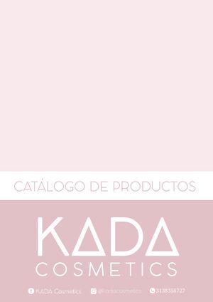 Cátalogo Kada Cosmetics