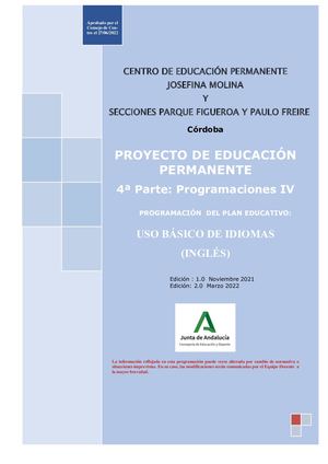 Programación Ubi Completa