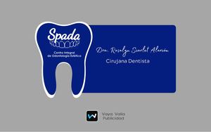 Diseño De Tarjetas Personales Spada Centro Integral De Odontología Estética