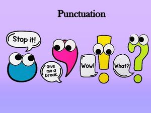 Punctuation Marks 2023