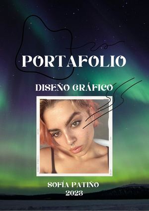 Portada A4 Portafolio Diseño Minimalista Rosa Y Negro