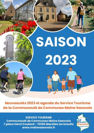 Saison 2023 - Service Tourisme CDC Maine Saosnois