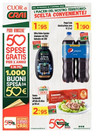 Volantino Cuor Di Crai Regina dal 29 maggio al 5 giugno