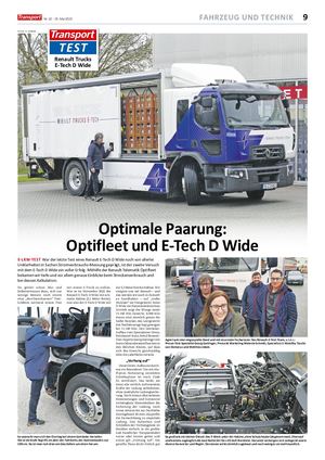 Test Renault Trucks E-Tech D Wide