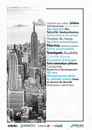 Catalogue Prescription 2023 - FAAC France