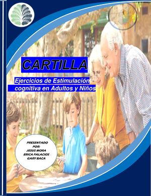 Cartilla Estimulacion Cognitiva