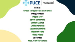 Como utilizar la Herramienta Infografia de Canva