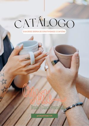 Catálogo De Canecas CriArte
