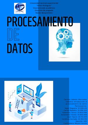 Revista sobre el Procesamiento De Datos