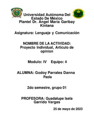 Avance Proyecto Integrador Módulo 4 Trabajo Individual