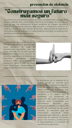 Prevencion De Violencia