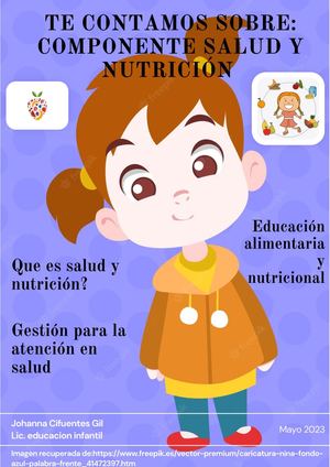 Revista Componente Salud Y Nutricion