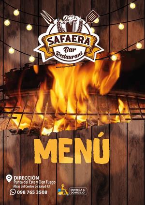 Menu Safaera 2023