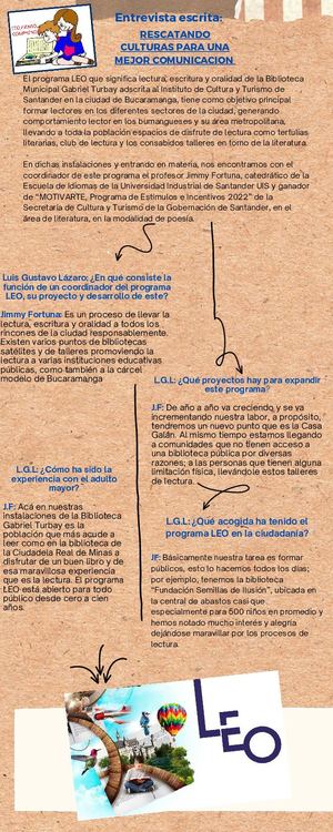 Infografia acerca de la nota informativa escrita