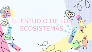 Estudio de los Ecosistemas
