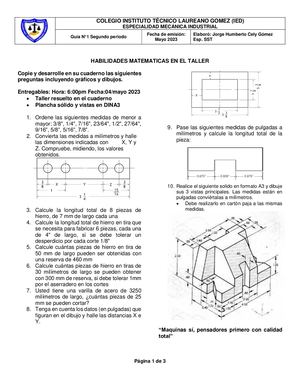 Guia Habilidades Matematicas