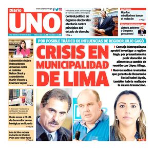 2023 05 27 Diario Uno