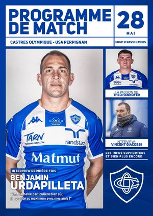 CO/USAP - Programme de match n°15 - saison 2022/2023