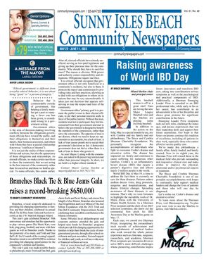 Sunny Isles Beach News - May 29, 2023