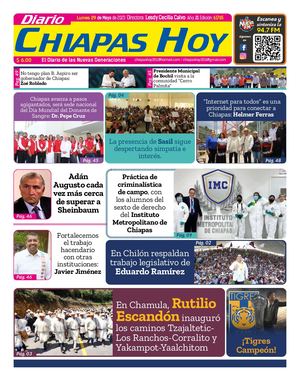 Chiapas Hoy 29 Mayo