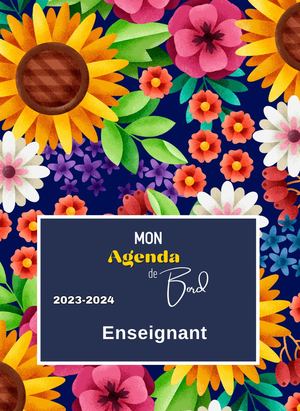 Agenda Enseignant 2023 2024