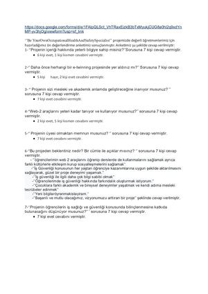 ÖN Test Son Test Anali̇zi̇