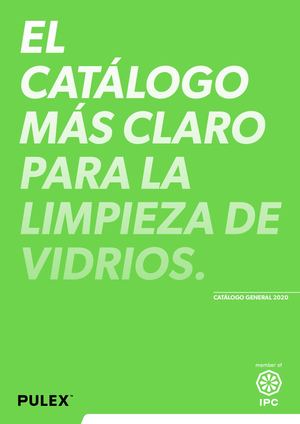 08. CATÁLOGO LIMPIEZA VIDRIOS PULEX