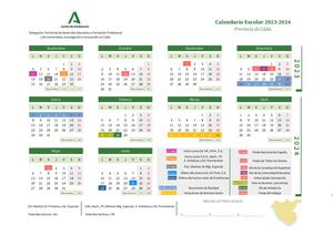 Calendario Escolar 2023 2024 Caidz