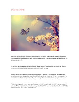 El Viaje De La Mariposa