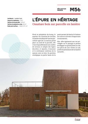 Maison neuve - L'épure en héritage