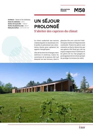 Maison neuve - Un séjour prolongé