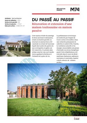Rénovation Extension - Du passé au passif