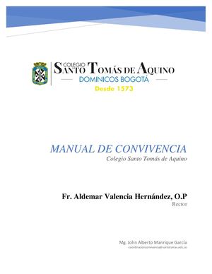 Manual De Convivencia 2023 Mayo 26