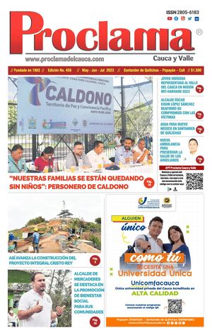 Edición Impresa No. 458 de Proclama Cauca y Valle