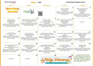Menú JUNIO 23 CEIP ADCalvete