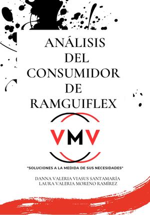 ANÁLISIS DEL CONSUMIDOR DE RAMGUIFLEX