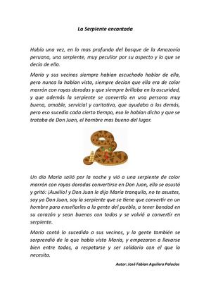 La Serpiente Encantada