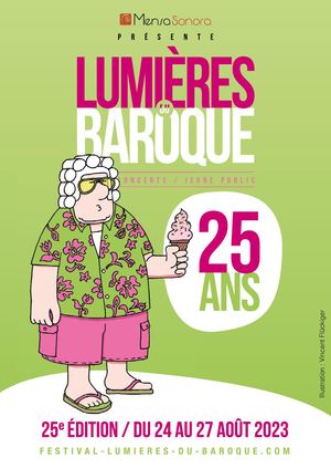 Plaquette festival Lumières du Baroque 2023