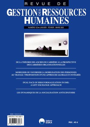 GESTION DES RESSOURCES HUMAINES N°123