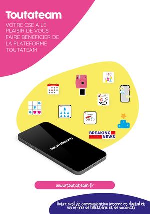 Plaquette De Présentation Toutateam Cse Ccibretagne