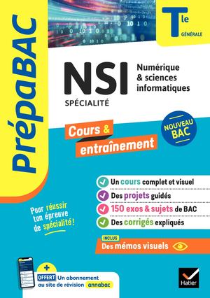 Prépabac NSI Tle générale (spécialité) - Bac 2024