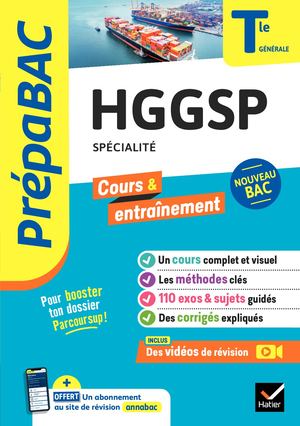 Prépabac HGGSP Tle générale (spécialité) - Bac 2024